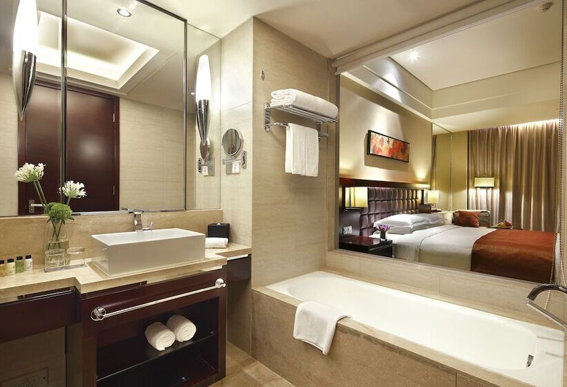 이그제큐티브 룸, The Qube Hotel Shanghai Close To Pudong International Airport And Disney Land