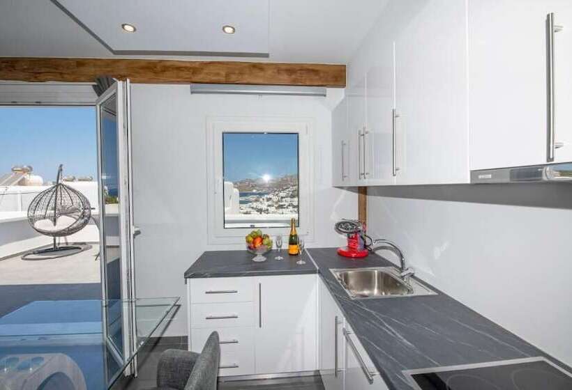 סוויטת סופריור נוף לים, Zannis