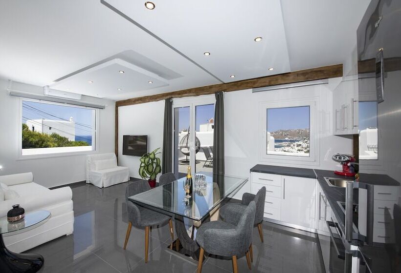 סוויטת סופריור נוף לים, Zannis