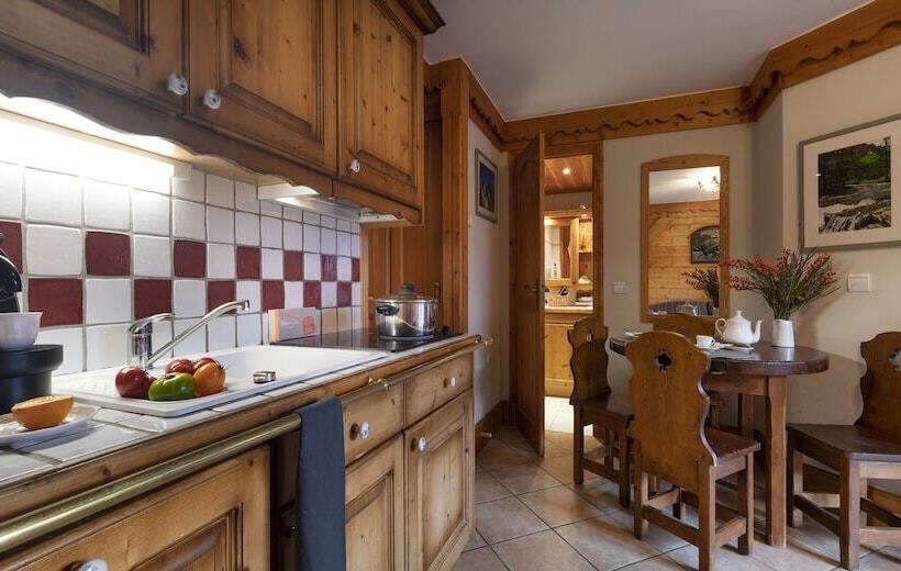 带1个卧室的公寓, Residence Les Fermes De Meribel Maeva Home