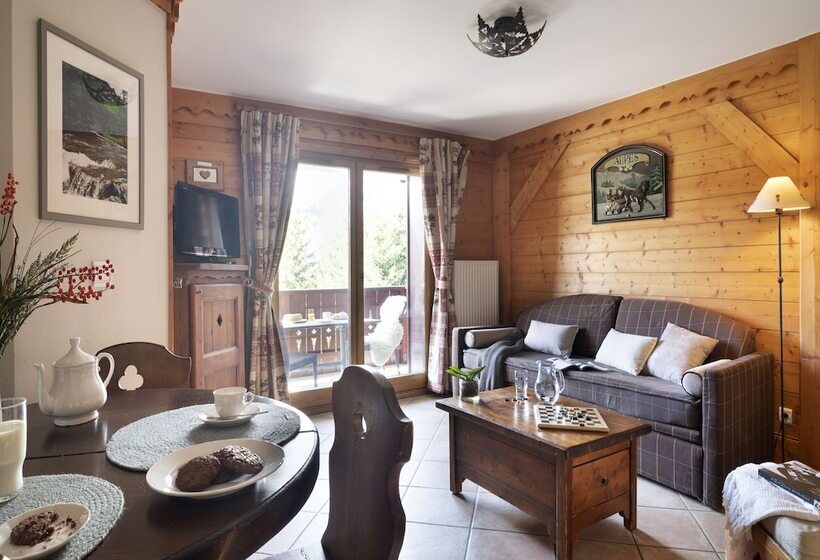带1个卧室的公寓, Residence Les Fermes De Meribel   Maeva Home