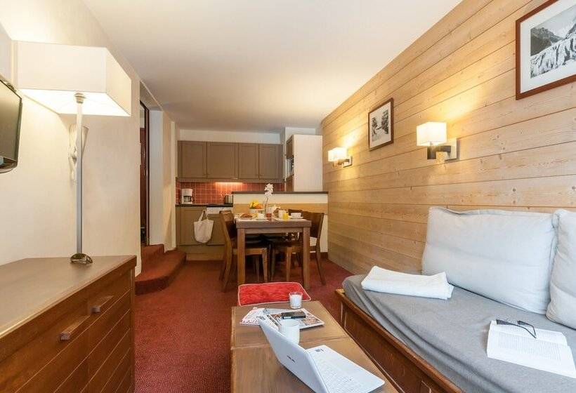 Апартаменты 2 Спальни, Résidence Pierre & Vacances Le Belmont