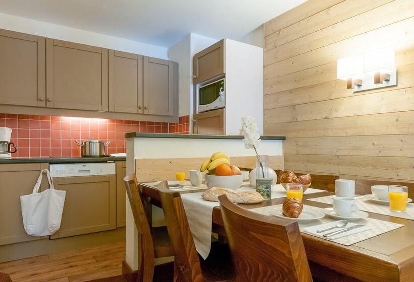 Апартаменты 2 Спальни, Résidence Pierre & Vacances Le Belmont