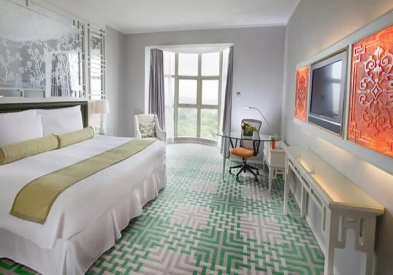 パークビューのデラックスルーム, Dorsett Shanghai