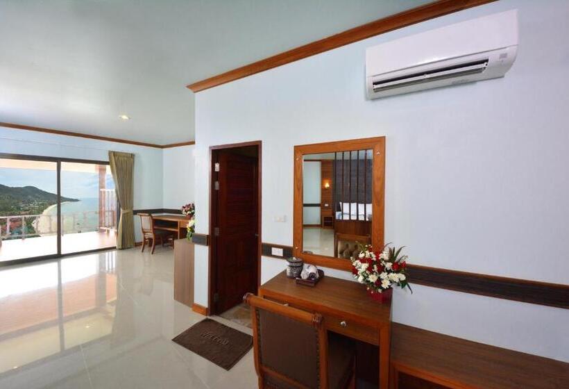 디럭스 룸 바다 전망, Haad Yao Bayview Resort & Spa   Sha Plus Certified