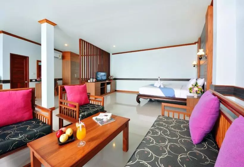 اتاق لوکس با چشمانداز دریا, Haad Yao Bayview Resort & Spa Sha Plus Certified
