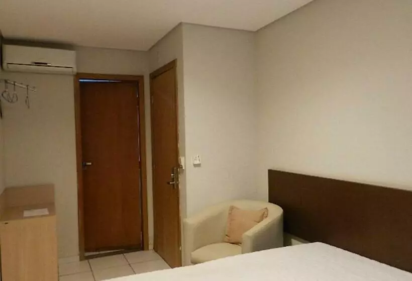 エコノミーシングルルーム, Hits Pantanal Hotel Aeroporto