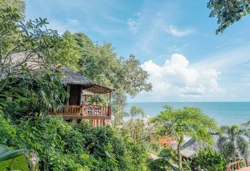 オーシャンビューの１ベッドルームビラ, Koh Jum Resort