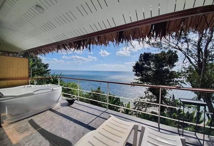 デラックスビラの１ベッドルーム, Koh Jum Resort
