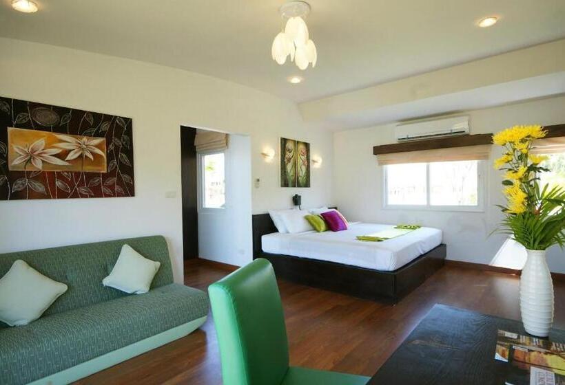 וילת חדר שינה 1 עם גינה, Palm Paradise Resort