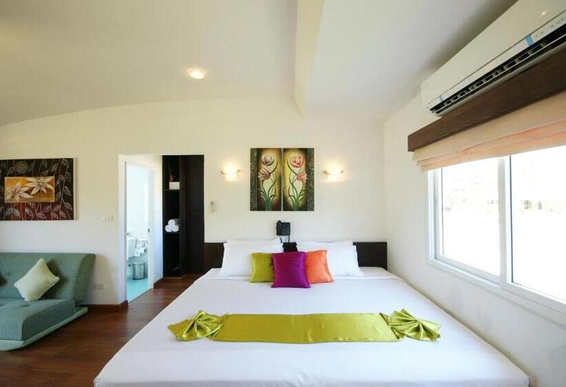 וילת חדר שינה 1 עם גינה, Palm Paradise Resort