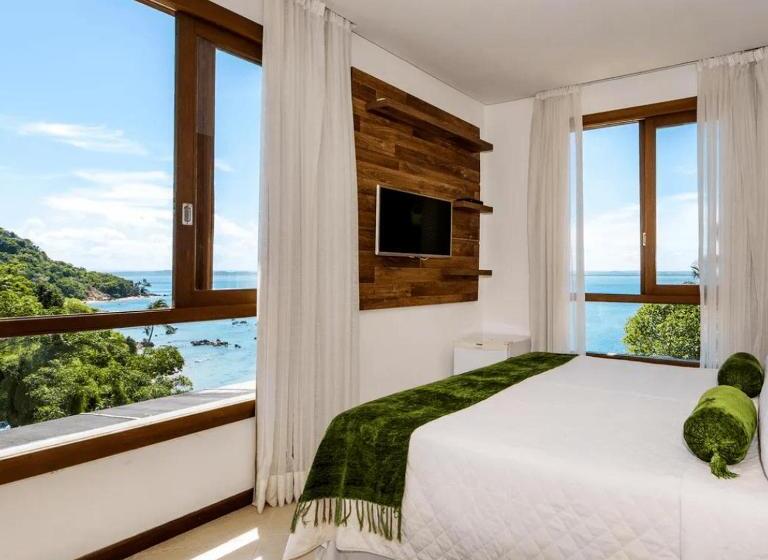 סוויטת דלוקס נוף לים, Passárgada Pousada