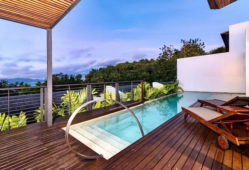 オーシャンビューの１ベッドルームビラ, W Koh Samui