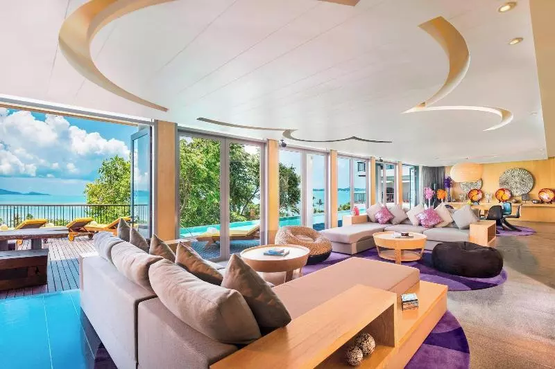 オーシャンビューの１ベッドルームビラ, W Koh Samui