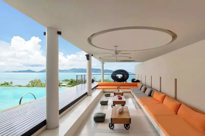 オーシャンビューの１ベッドルームビラ, W Koh Samui