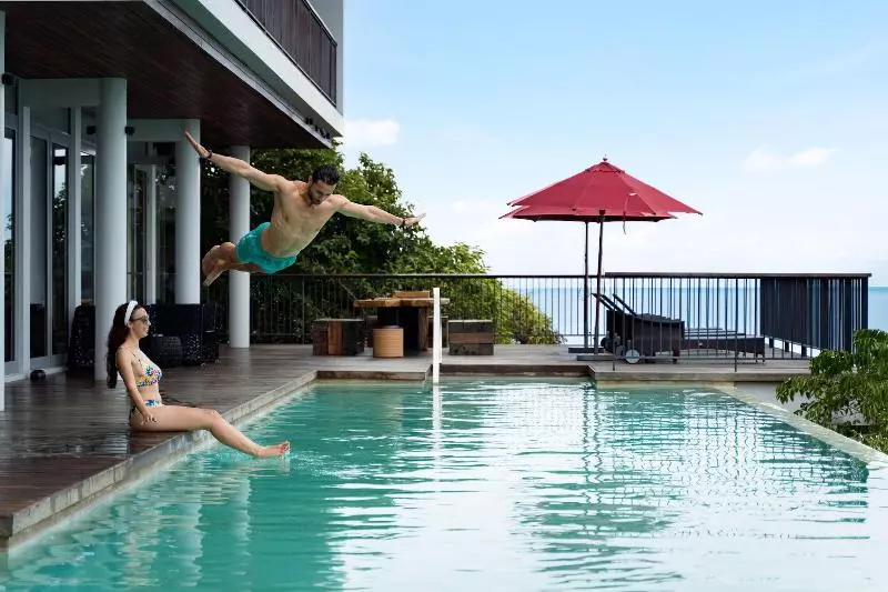 オーシャンビューの１ベッドルームビラ, W Koh Samui
