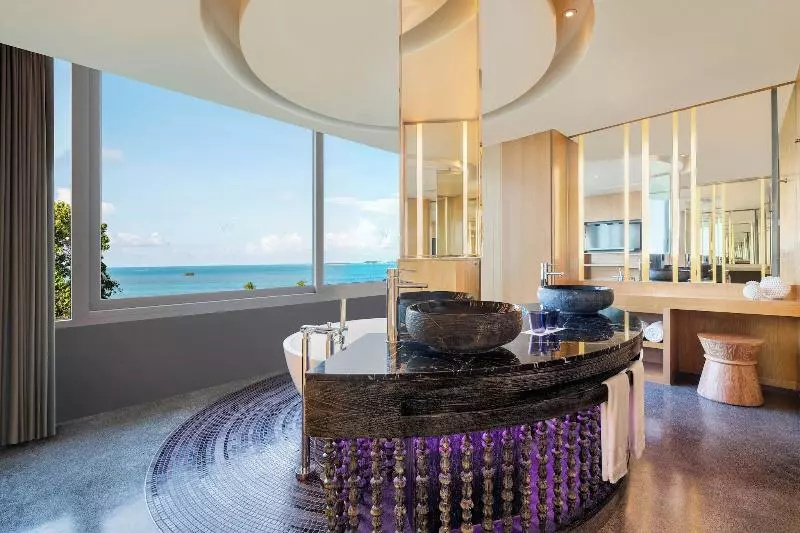 オーシャンビューの１ベッドルームビラ, W Koh Samui