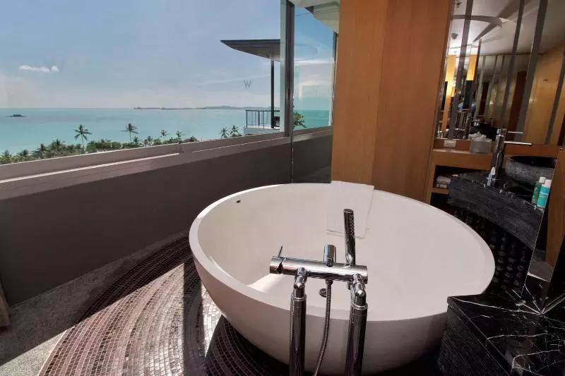 オーシャンビューの１ベッドルームビラ, W Koh Samui