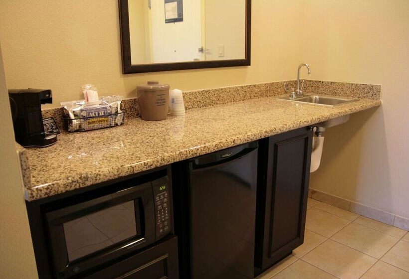 带双人床的标准工作室, Hampton Inn & Suites Austin Cedar Parklakeline