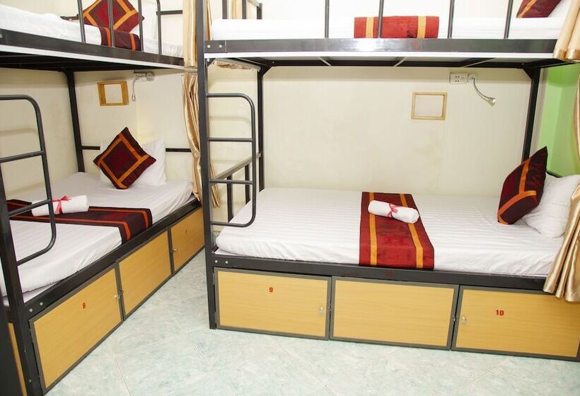 تختخواب در اتاق مشترک, Hanoi City Backpackers Hostel