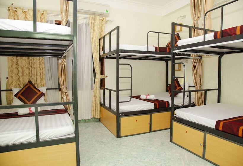 Vuode Makuusalissa, Hanoi City Backpackers Hostel