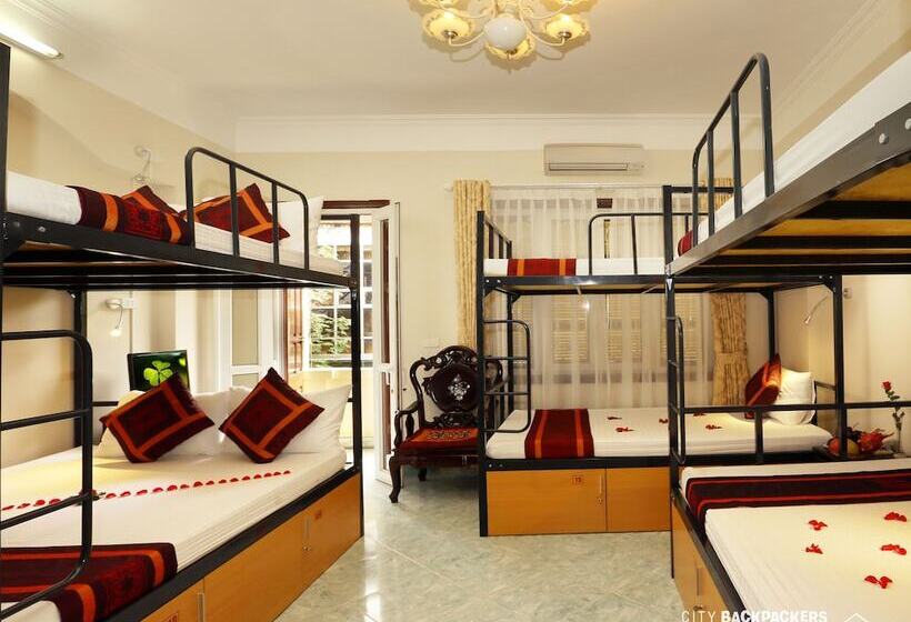 تختخواب در اتاق مشترک, Hanoi City Backpackers Hostel