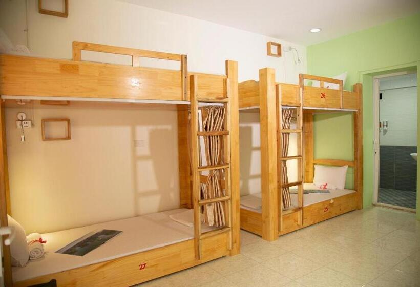 تختخواب در اتاق مشترک, Hanoi City Backpackers Hostel