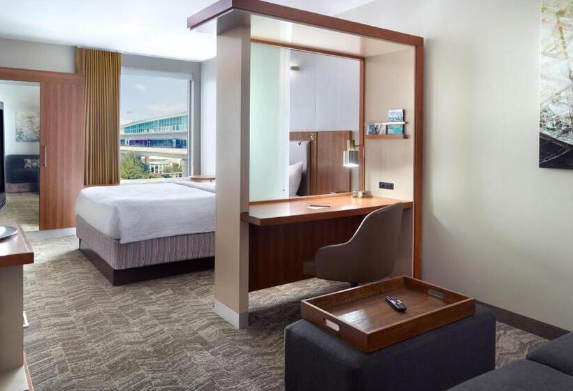 キングサイズベッドのスイートルーム, Springhill Suites By Marriott Atlanta Airport Gateway