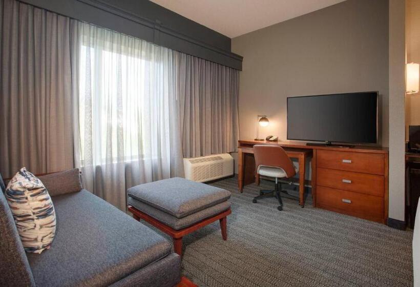 חדר סטנדרט עם מיטת קינג, Courtyard Fort Lauderdale Sw Miramar