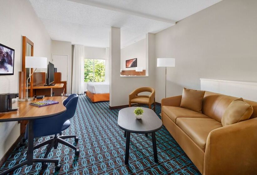 Люкс, Fairfield Inn And Suites By Marriott Houston The Woodlands