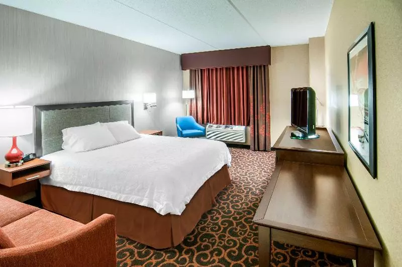 キングサイズベッドのスタンダードルーム, Hampton Inn Deadwood At Tin Lizzie Gaming Resort
