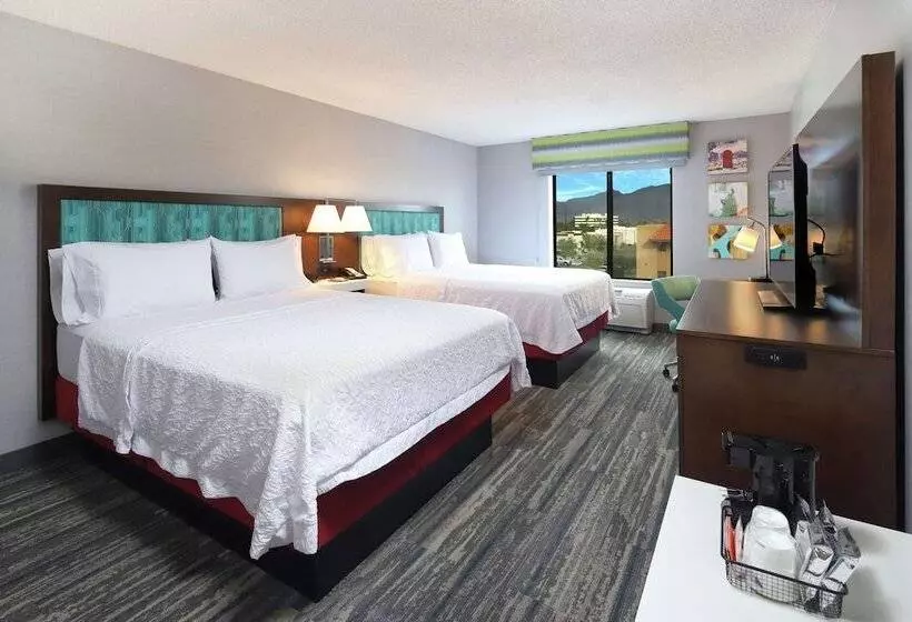 2ダブルベッドのスタンダードルーム, Hampton Inn & Suites Tucson East/williams Center