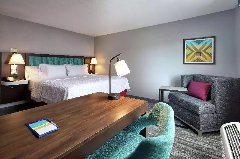 キングサイズベッドのスタンダードルーム, Hampton Inn & Suites Tucson East/williams Center