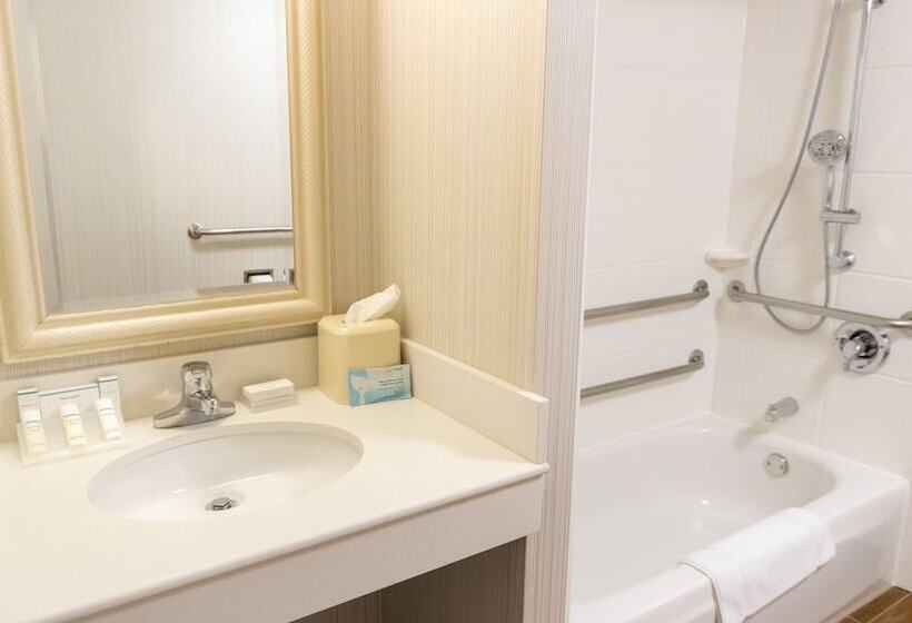 带2个双人床的标准工作室, Hilton Garden Inn Plymouth