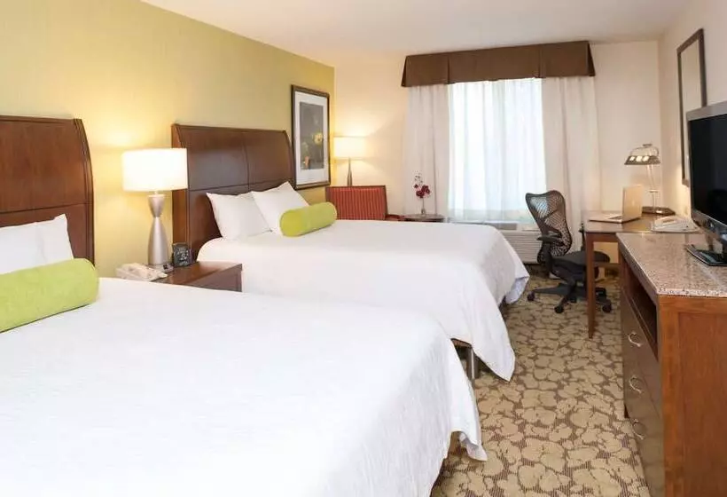 ２ダブルベッドのスタンダードルーム, Hilton Garden Inn Plymouth
