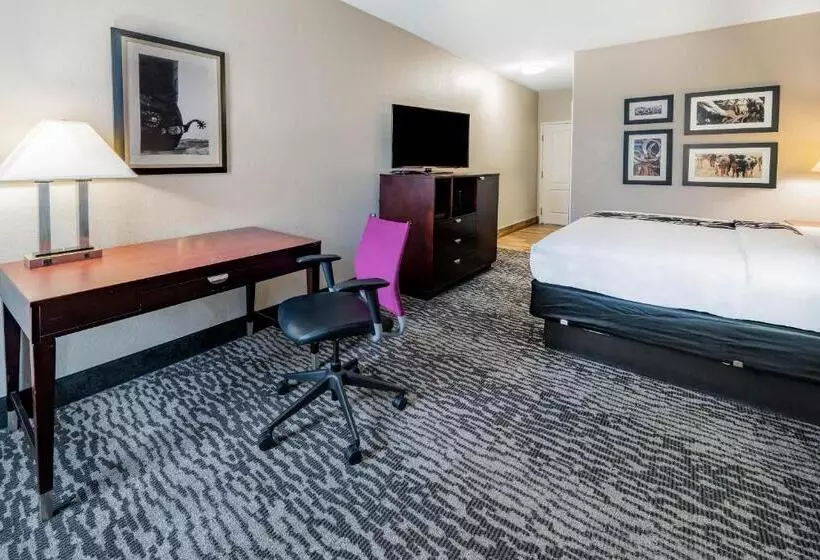 キングサイズベッドのデラックスルーム, La Quinta By Wyndham Dfw Airport West   Bedford