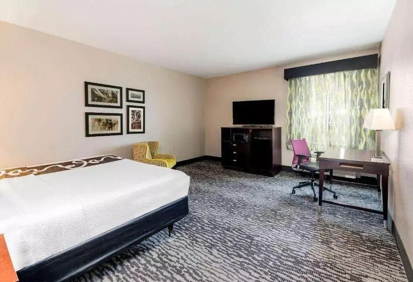 身障者適用キングサイズベッドルーム, La Quinta By Wyndham Dfw Airport West   Bedford