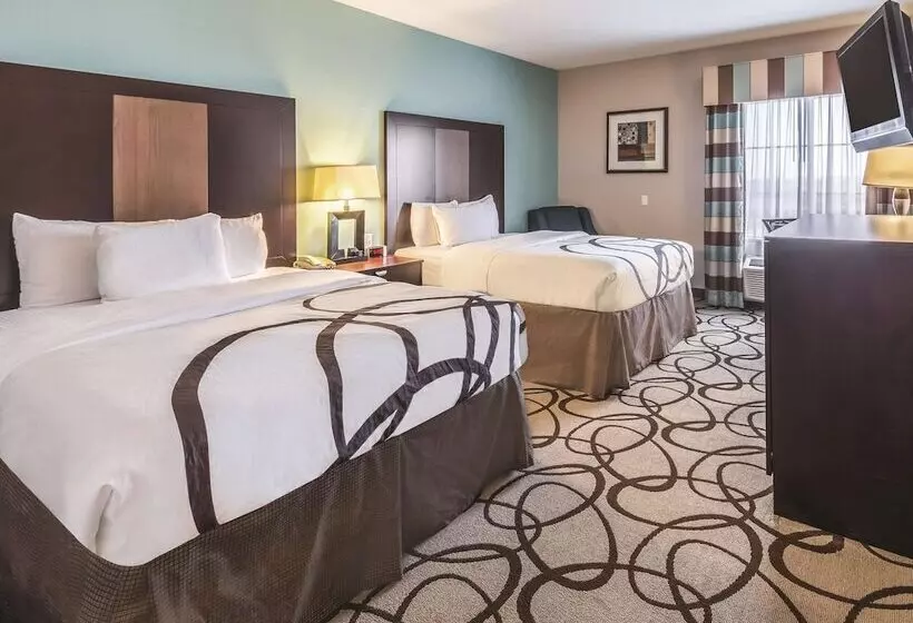 ２ダブルベッドのスタンダードルーム, La Quinta By Wyndham Fort Worth   Lake Worth