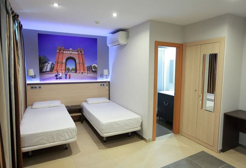 اتاق استاندارد, Hostal Las Flores Ramblas