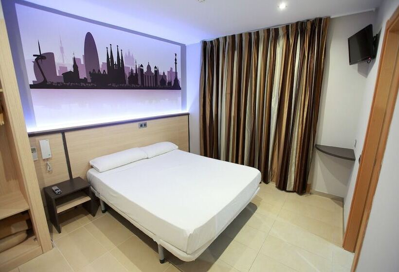 اتاق استاندارد یک نفره, Hostal Las Flores Ramblas