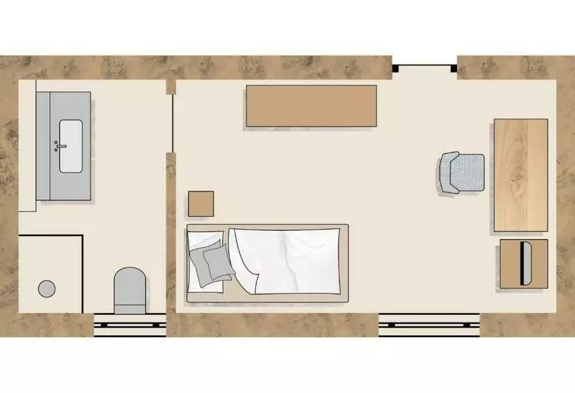 Standard Yhden Hengen Huone, Wirthshof Hotel & Chalets