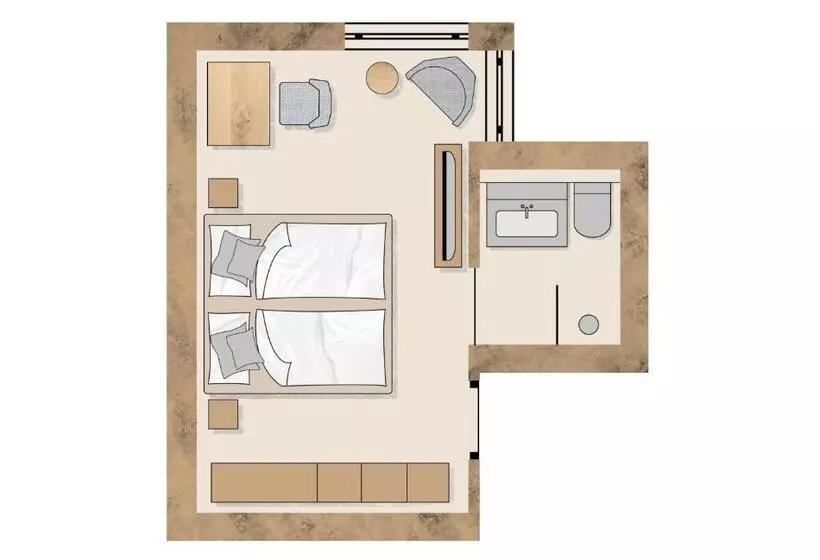 Standard-huone, Wirthshof Hotel & Chalets