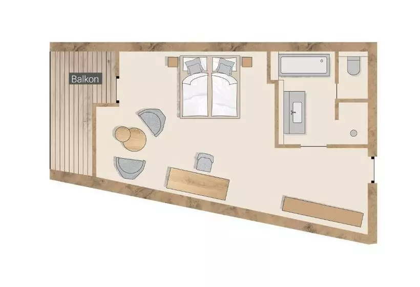 Standard-huone Teema, Wirthshof Hotel & Chalets