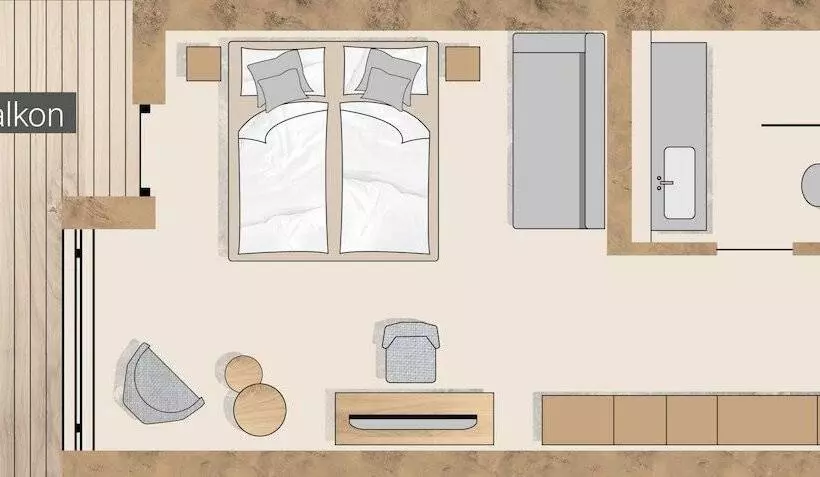 Comfort-huone, Wirthshof Hotel & Chalets