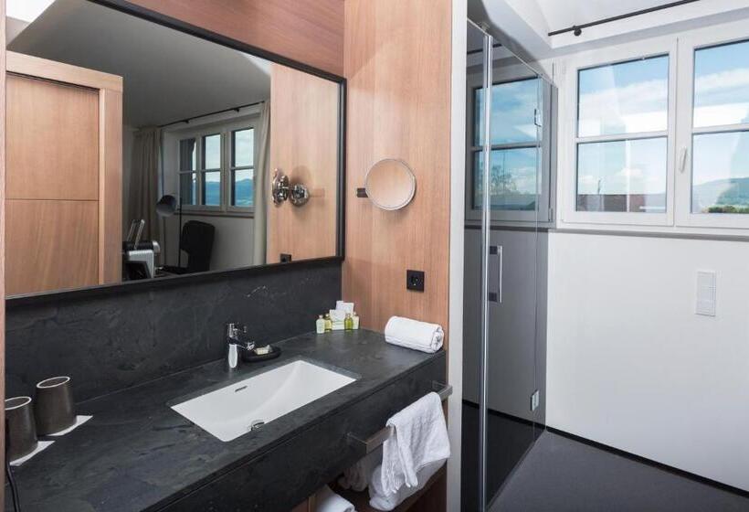 Superior room with lake view, Boutique Hotel Aichinger