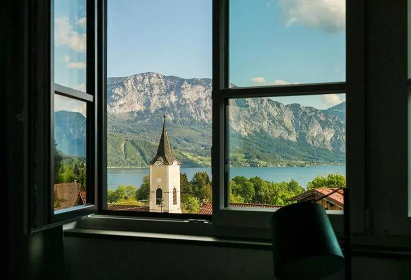 Superior room with lake view, Boutique Hotel Aichinger