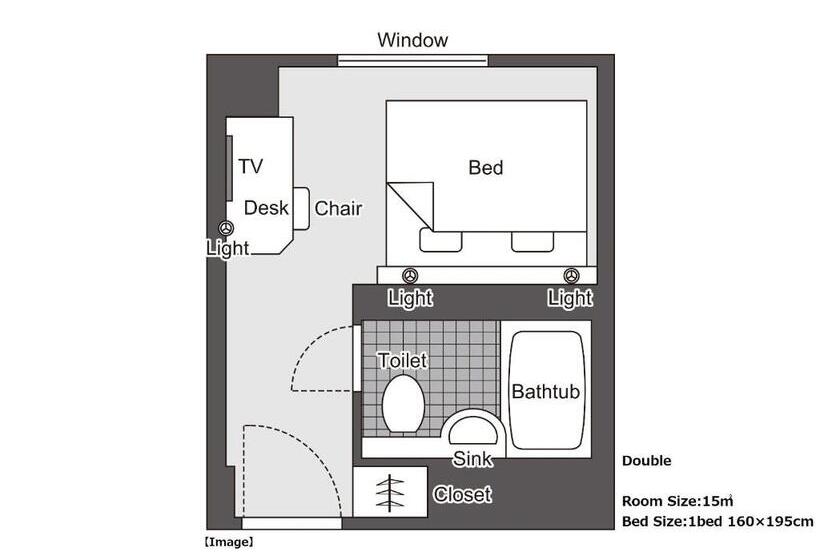标准间, New Hankyu Osaka Annex