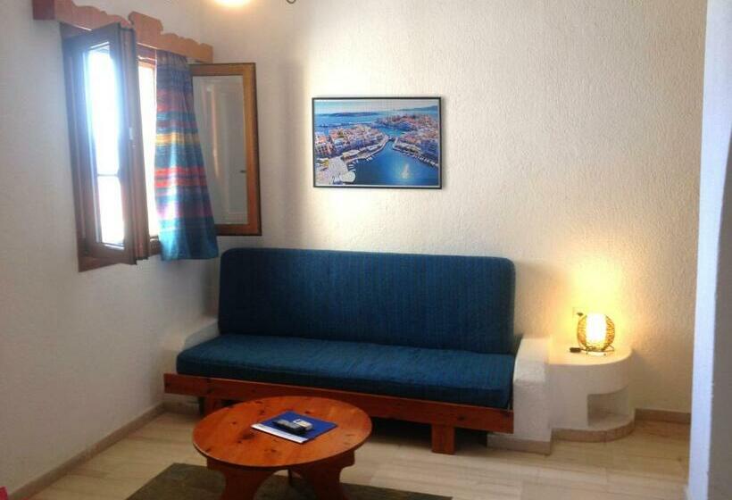 شقة غرفتين مطلة على البحر, Mantraki Hotel Apartments