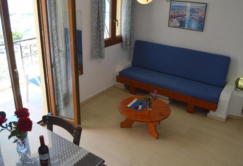 شقة سوبيريور غرفة نوم واحدة مطلّة علي البحر, Mantraki Hotel Apartments