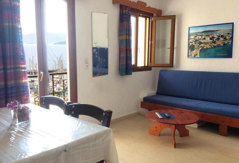 شقة سوبيريور غرفة نوم واحدة مطلّة علي البحر, Mantraki Hotel Apartments